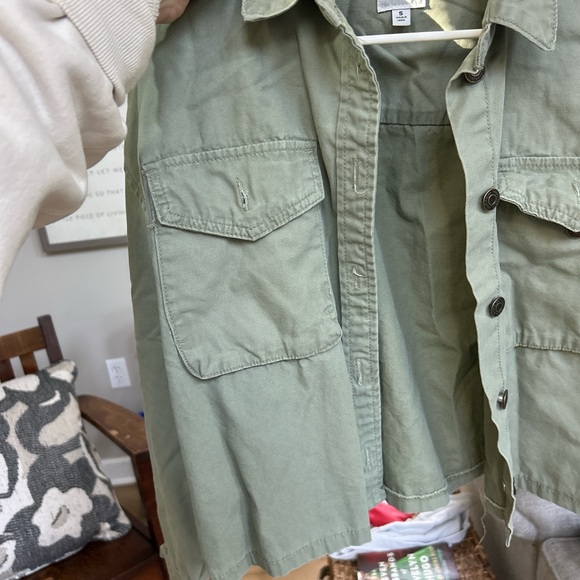 Kensie Women's Olive Utility Jacket - Picture 5 of 5